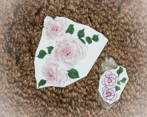 розы для росписи